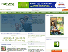 Tablet Screenshot of naturalmilwaukee.com